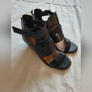 Maurices Black Open-Toe Sandals